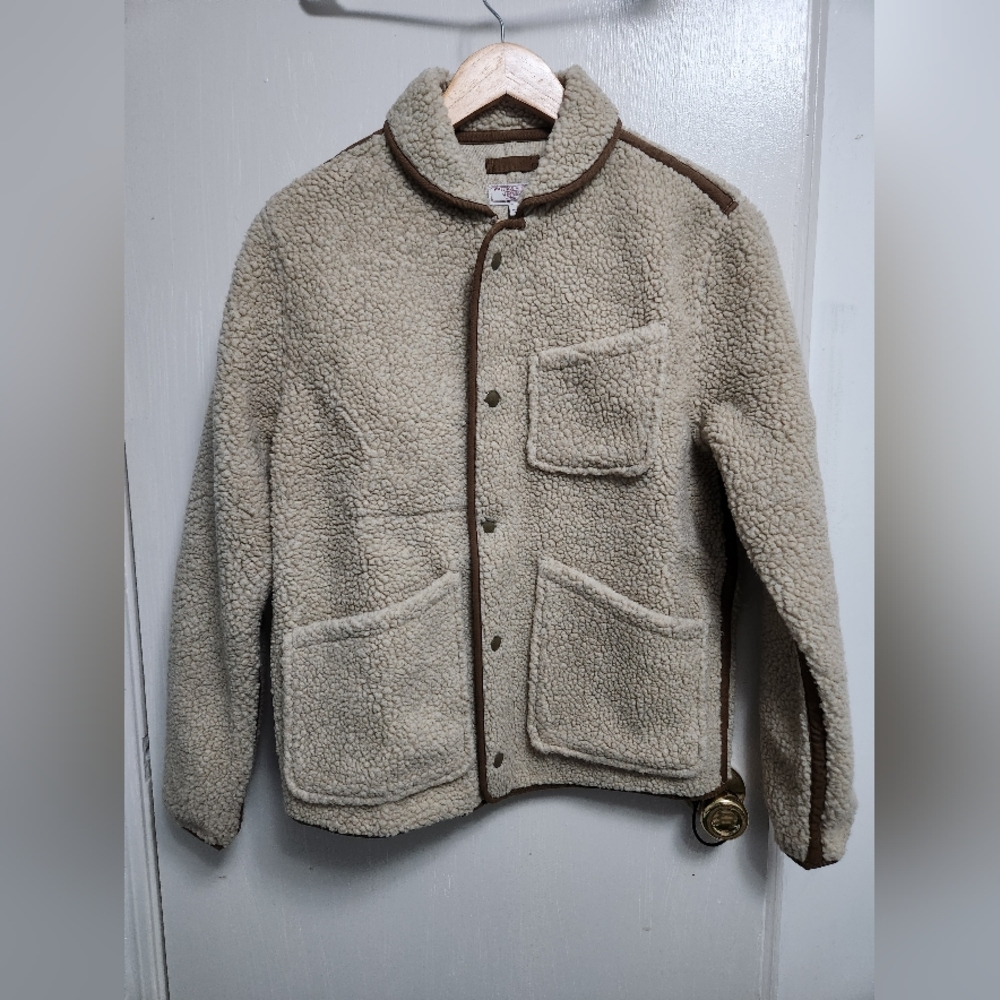 Jcrew fleece jacket Size Small
